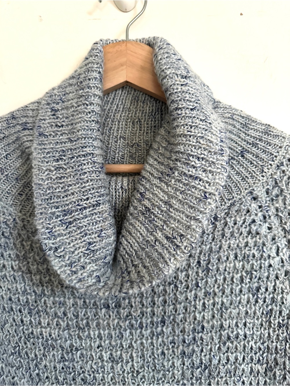 Free People Chunky Knit Wool/Linen Blend Sweater - Picture 4 of 8